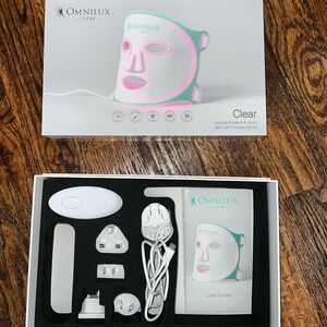 Omnilux Clear Red Light Therapy Mask